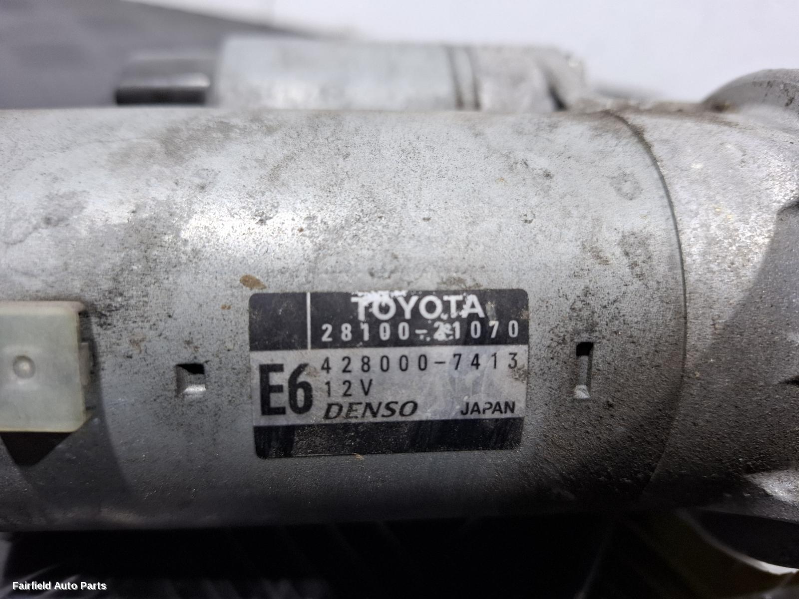 2011-2020 Toyota Yaris Starter