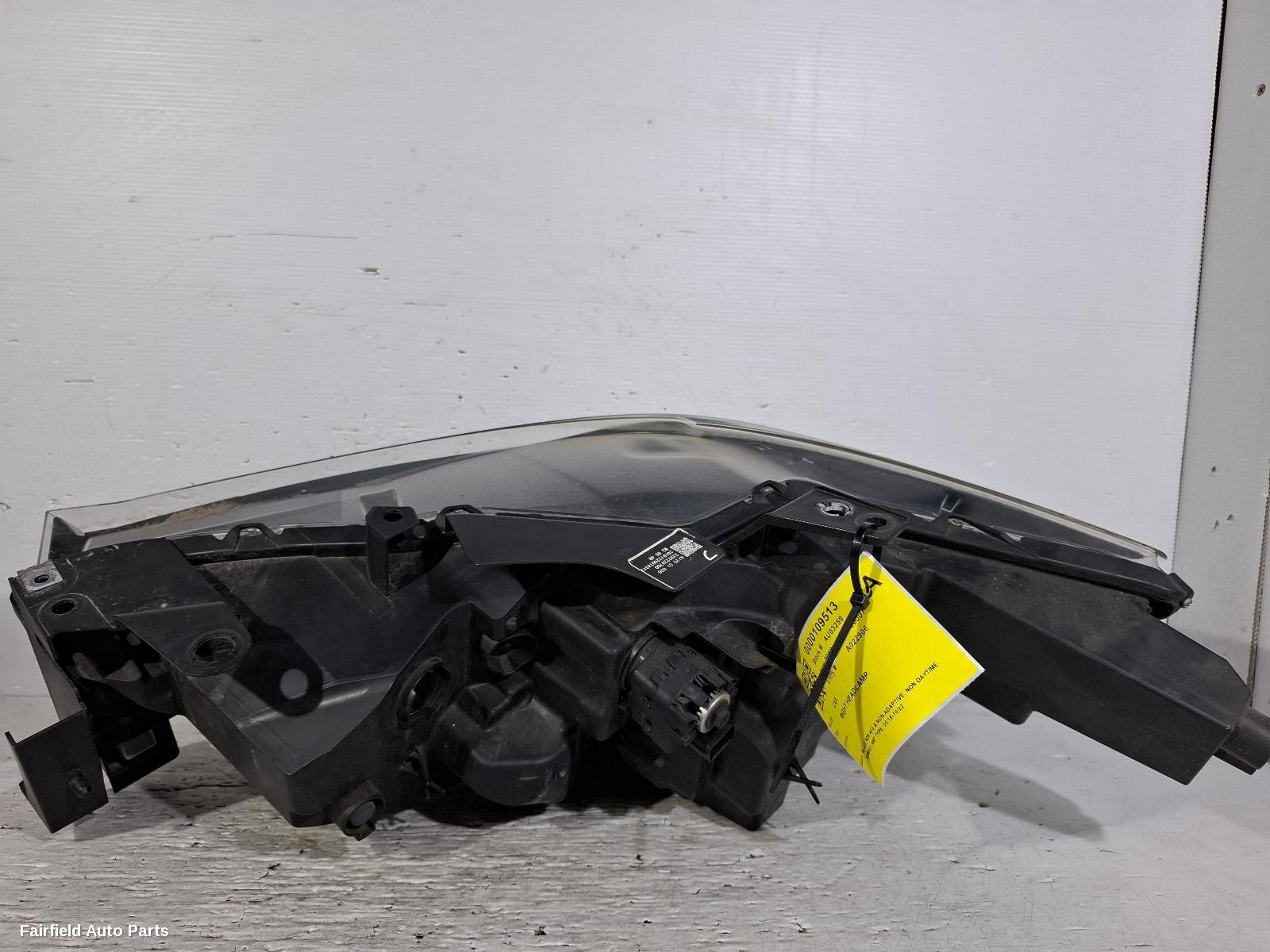 2018-2022 Mazda Cx8 Right Headlamp