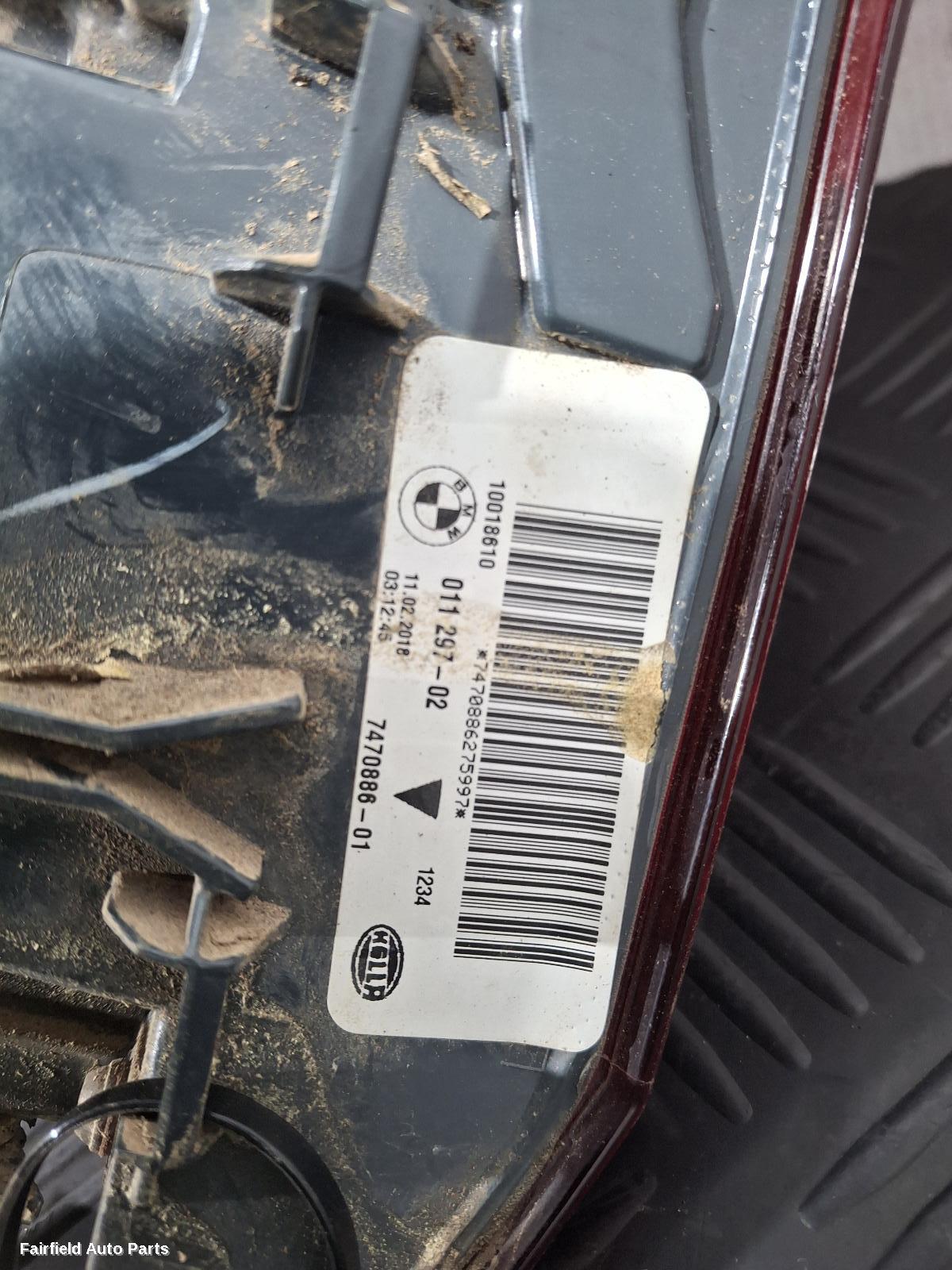 2013-2018 Bmw X5 Right Taillight