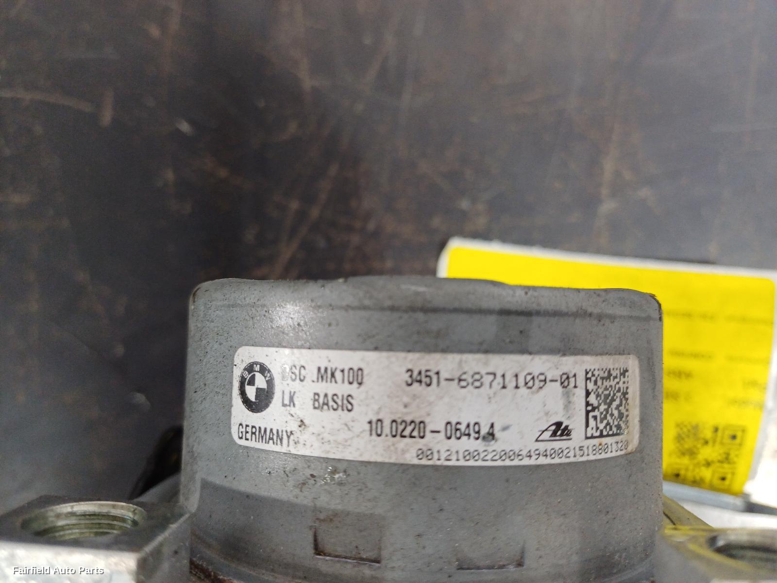 2011-2019 Bmw 3 Series Abs Pump Modulator