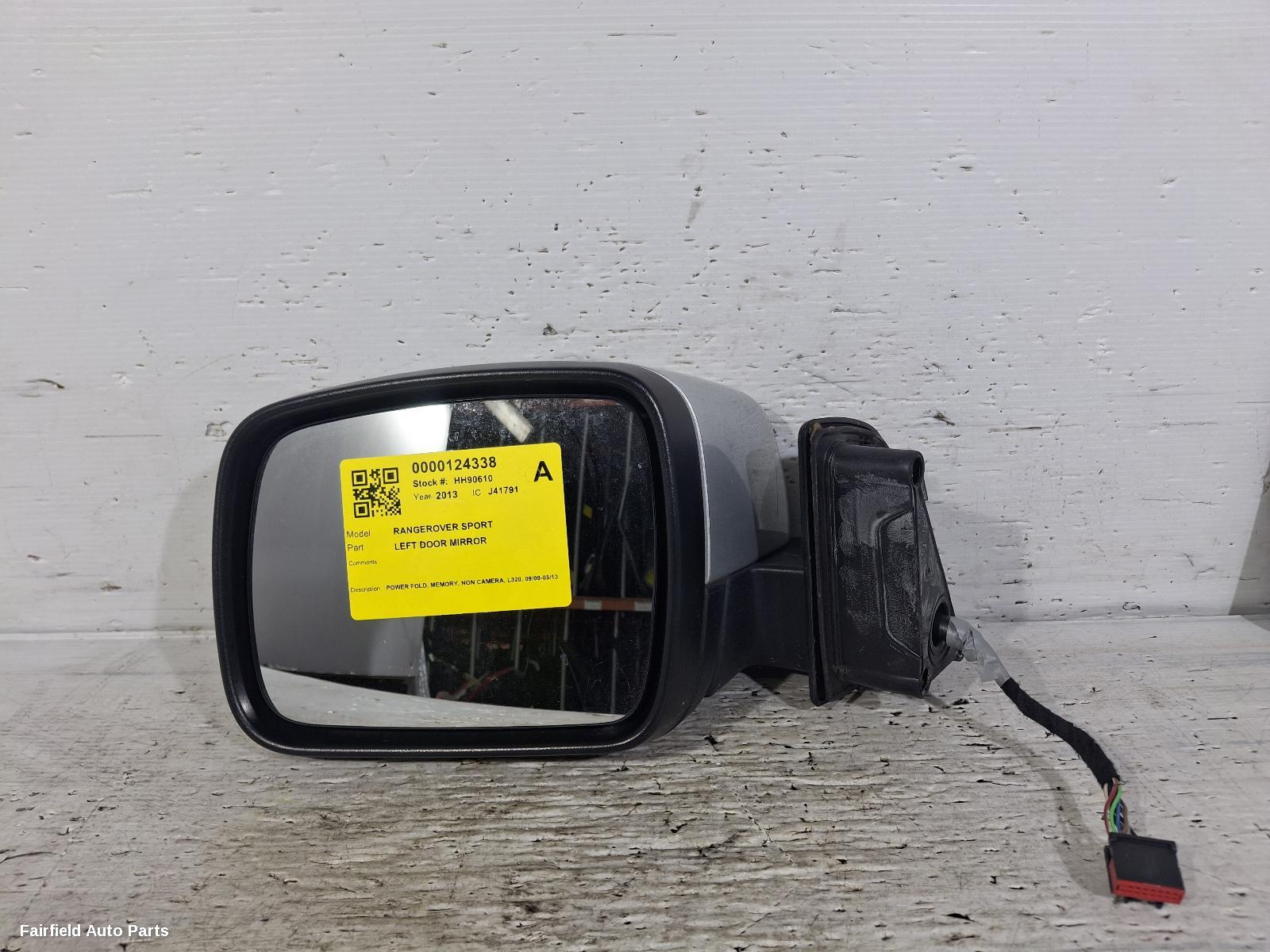 2009-2013 Land Rover Rangerover Sport Left Door Mirror