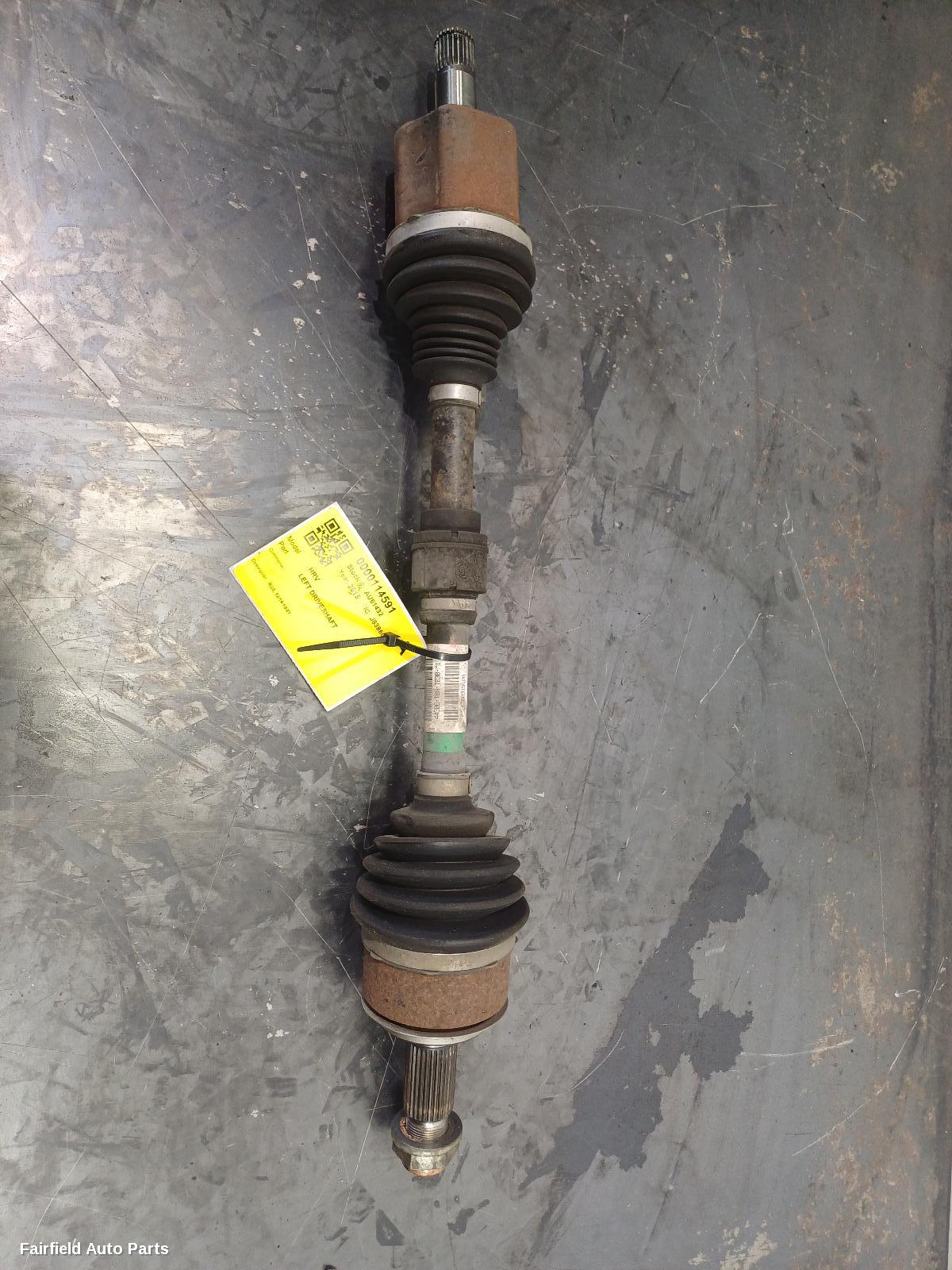 2014-2021 Honda Hrv Left Driveshaft