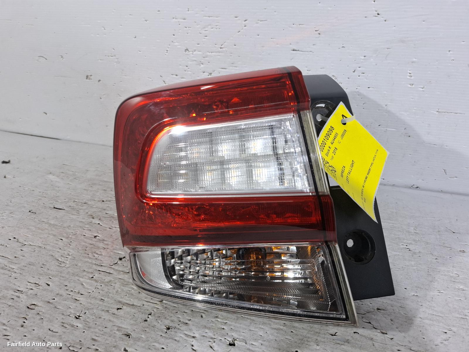 2016-2023 Subaru Impreza Left Taillight