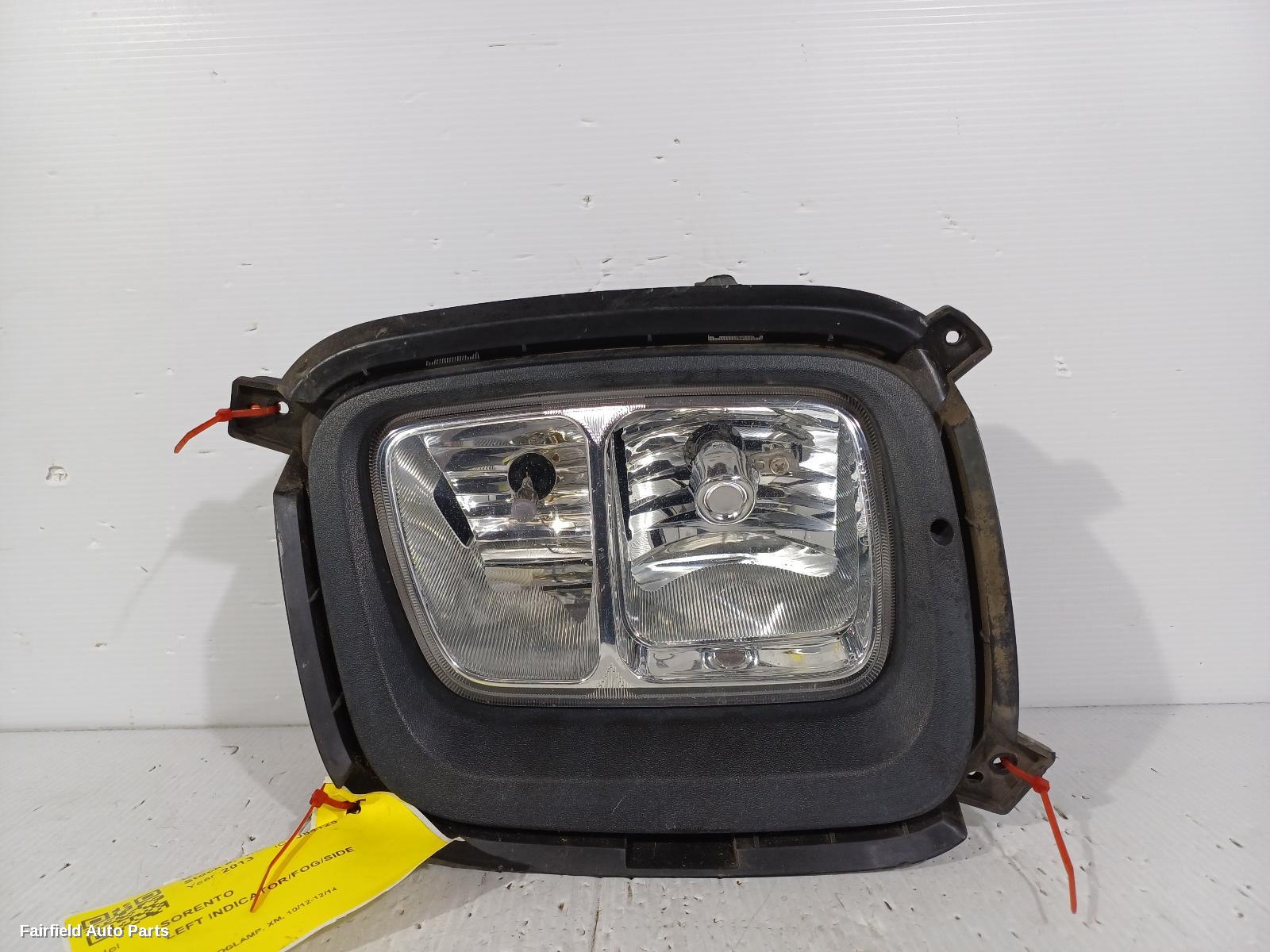 2013 Kia Sorento Left Indicator Fog Side