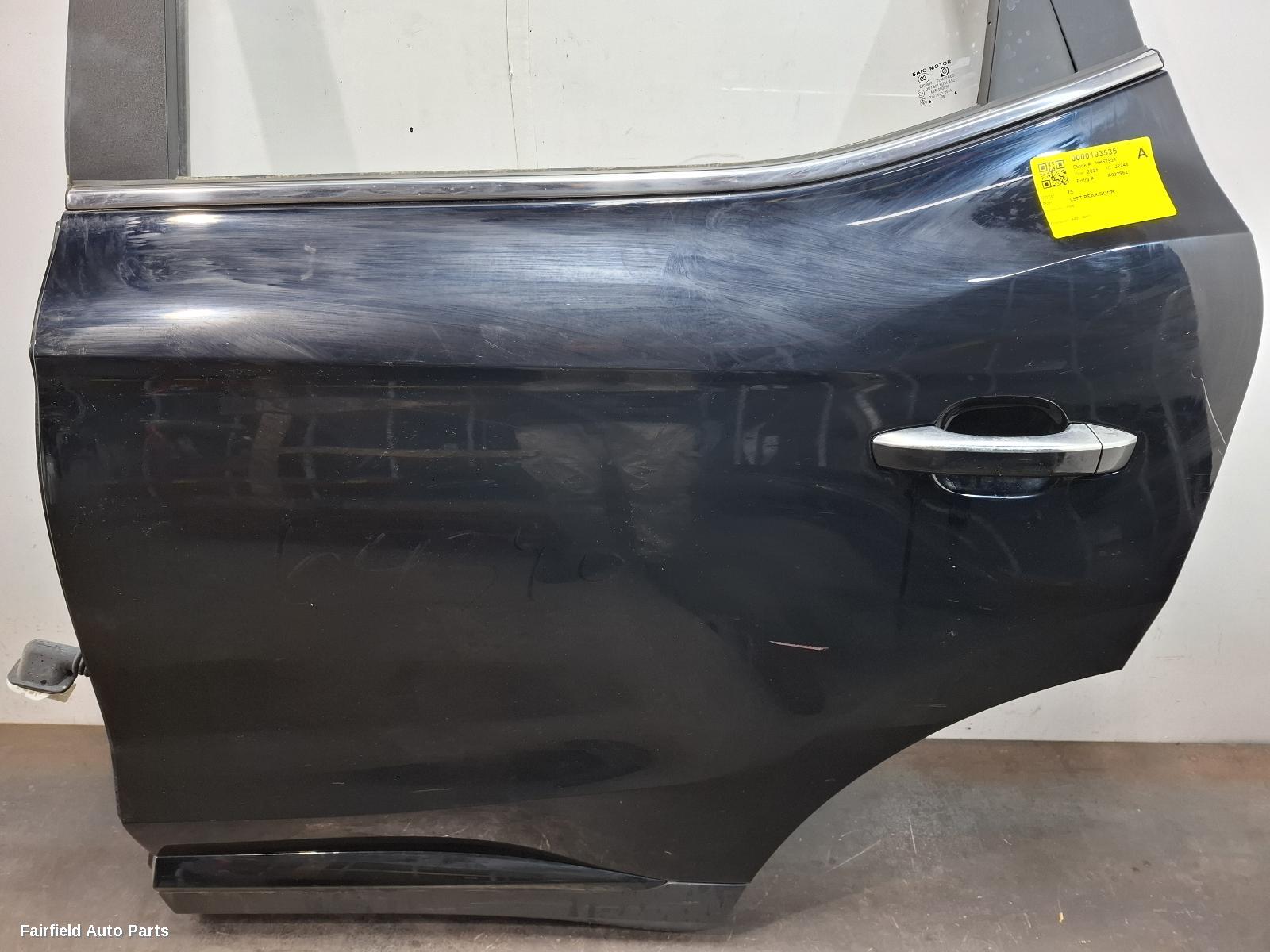 2021 Mg Zs Left Rear Door Sliding