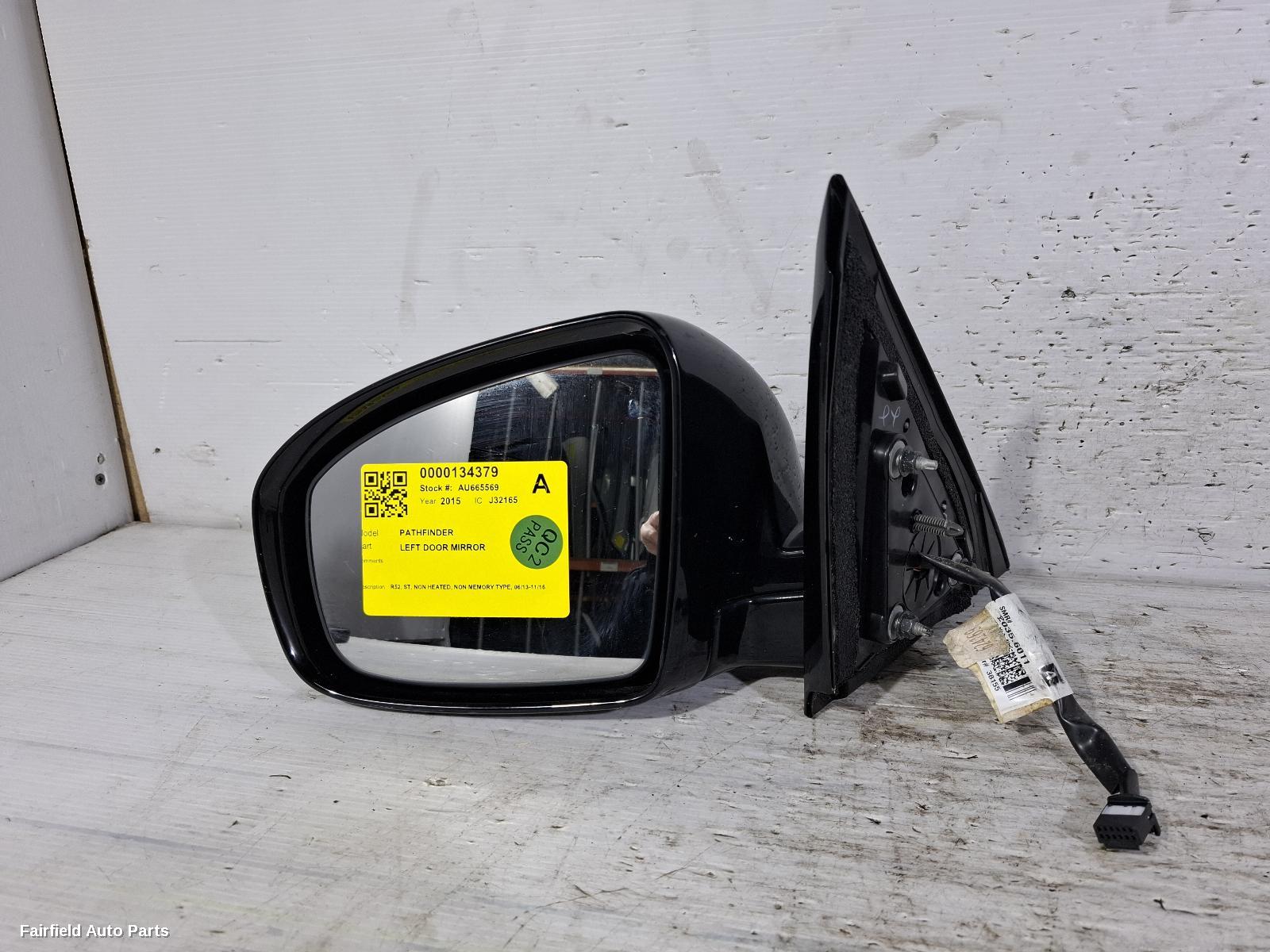 2013-2016 Nissan Pathfinder Left Door Mirror