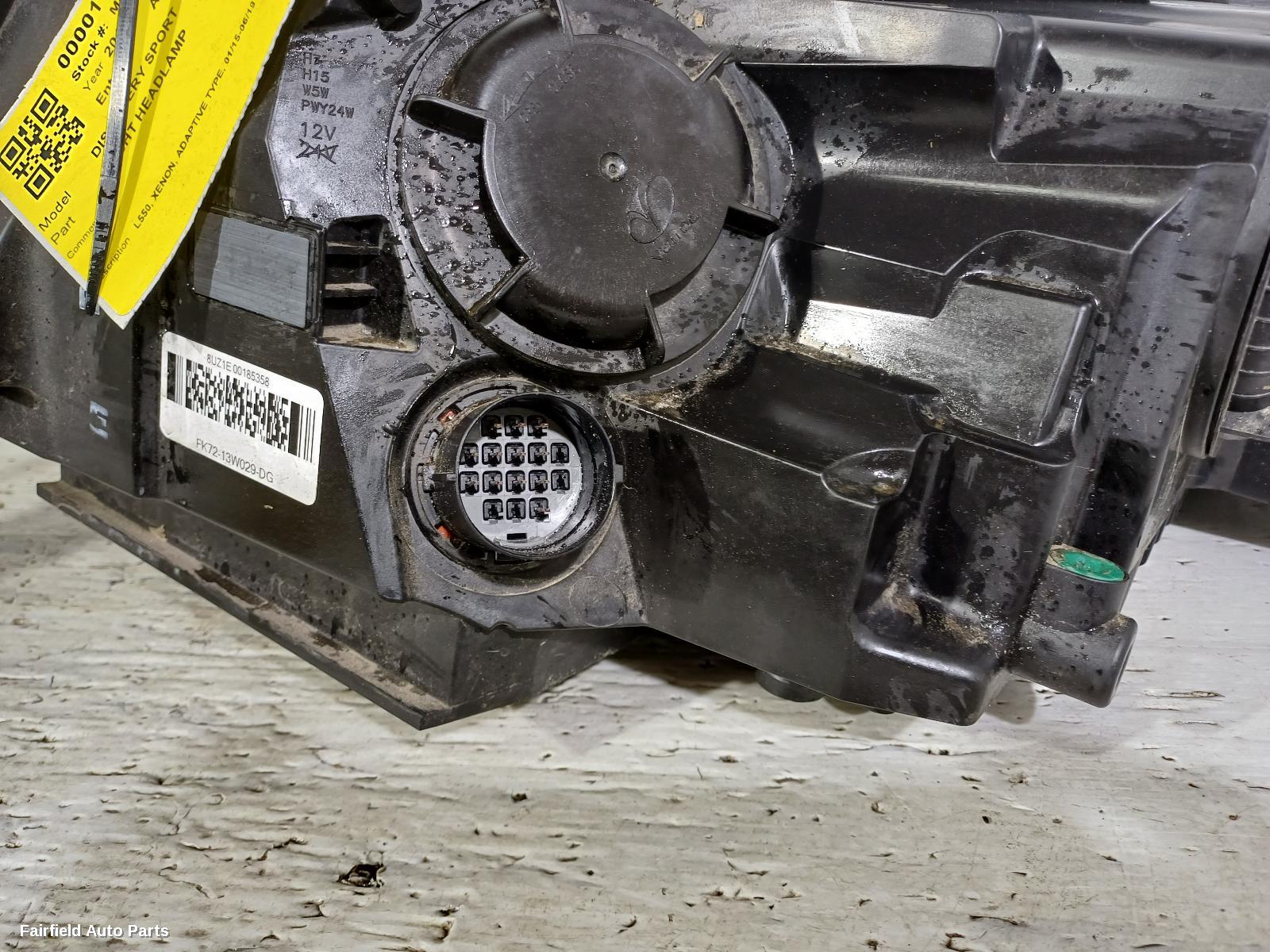 2015-2019 Land Rover Discovery Sport Right Headlamp