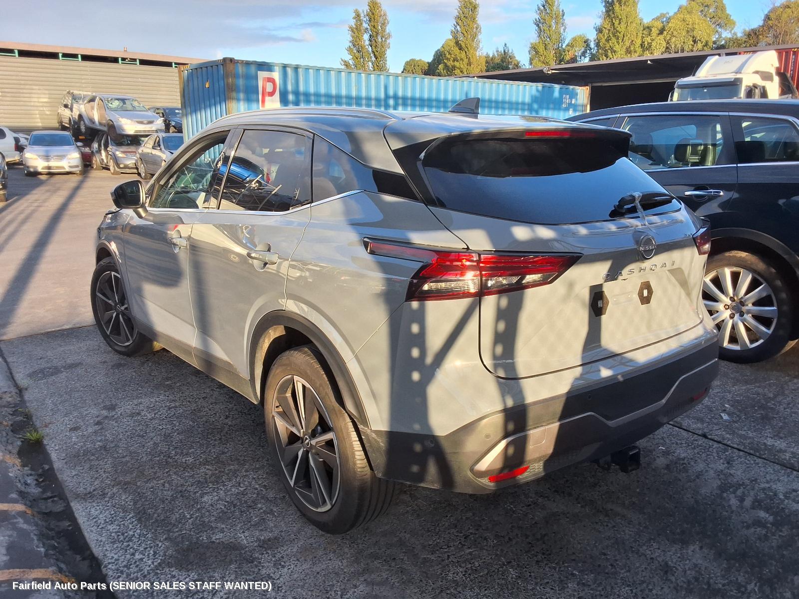2022-2024 Nissan Qashqai Bootlid Tailgate