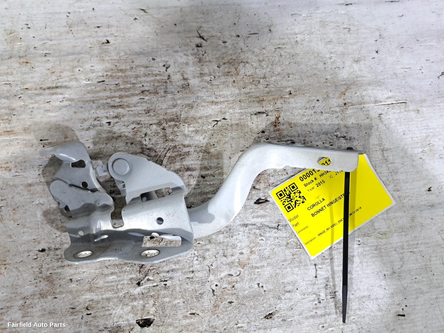 2012-2018 Toyota Corolla Bonnet Hinge Strut