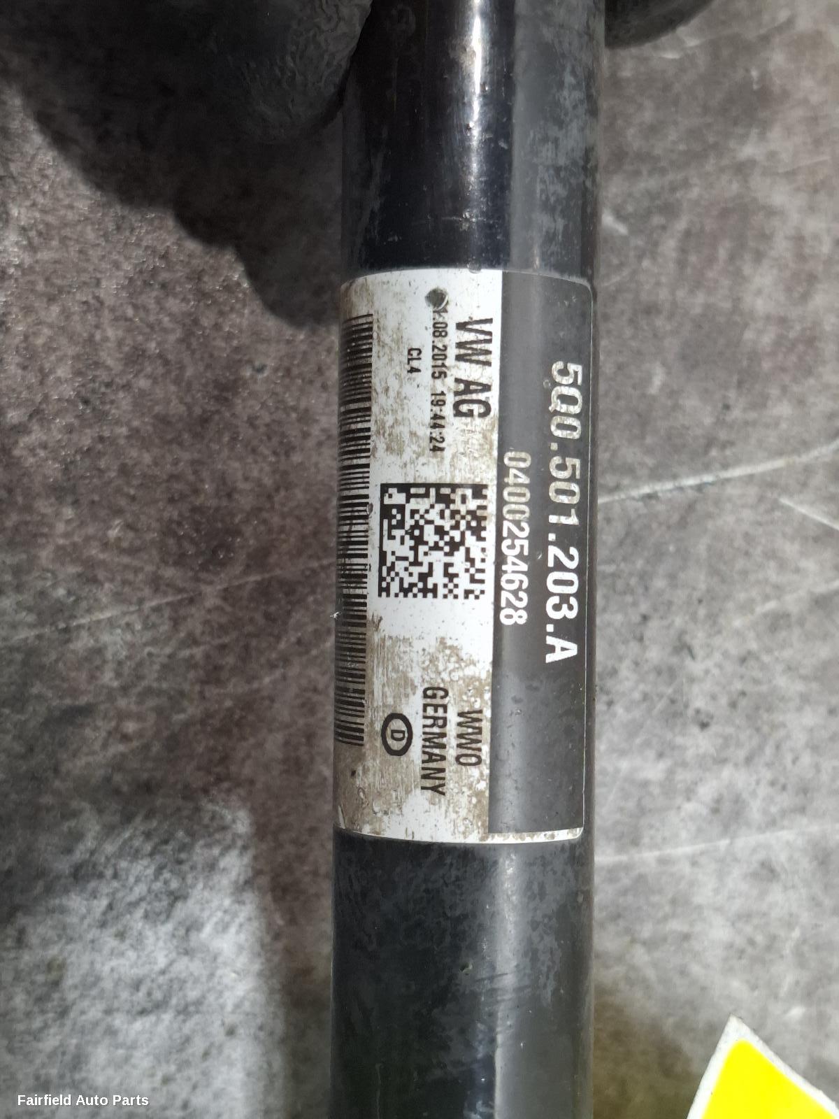 2012-2020 Volkswagen Golf Left Driveshaft