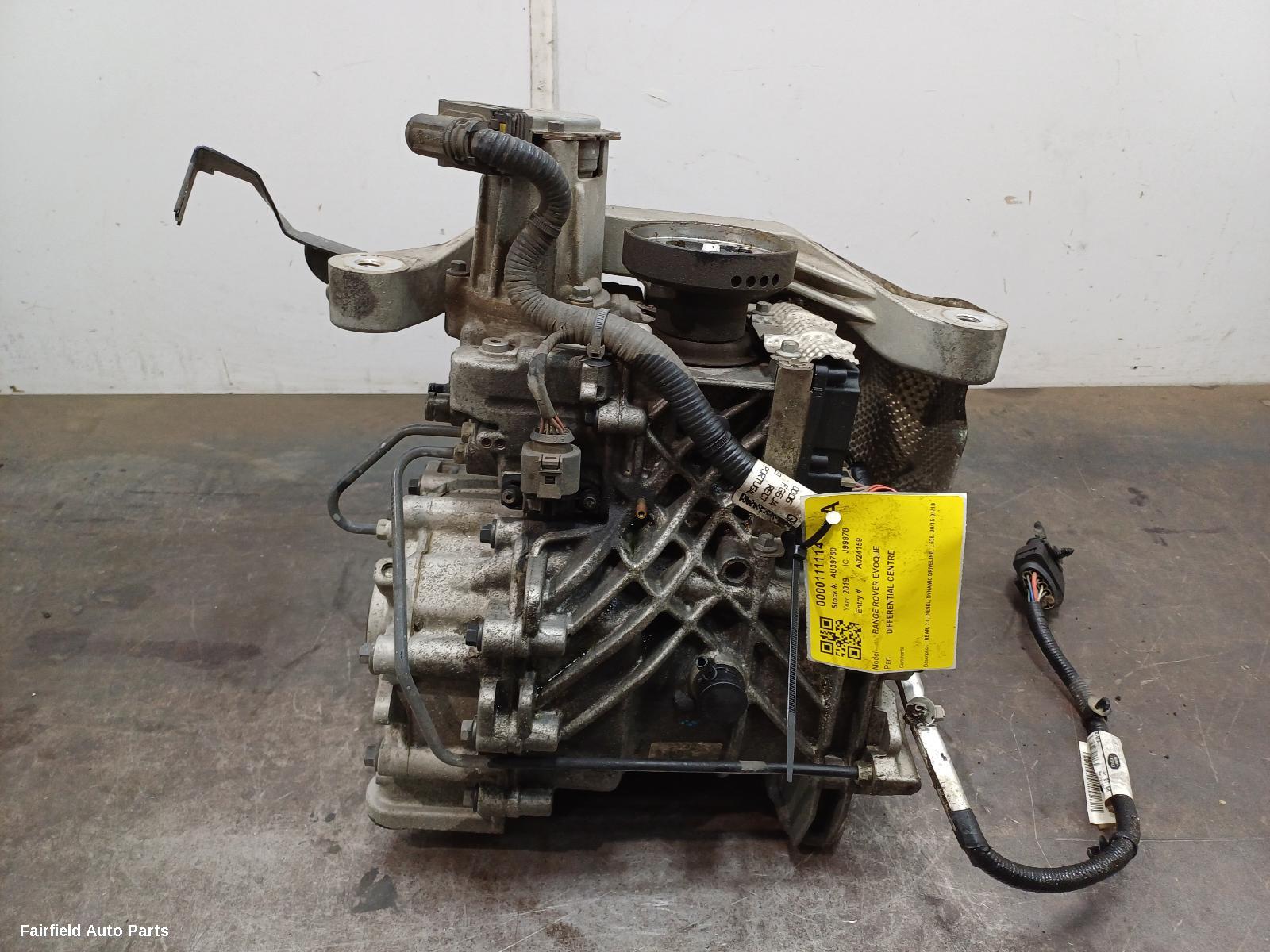 2015-2019 Land Rover Rangerover Evoque Differential Centre