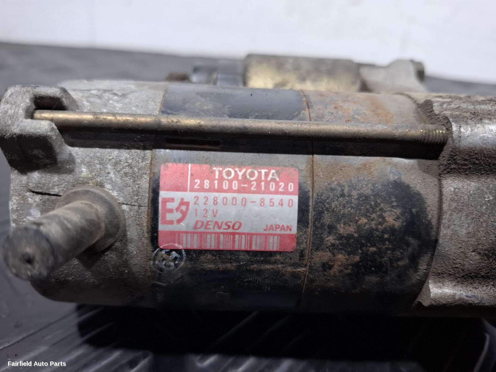 1999-2005 Toyota Echo Starter