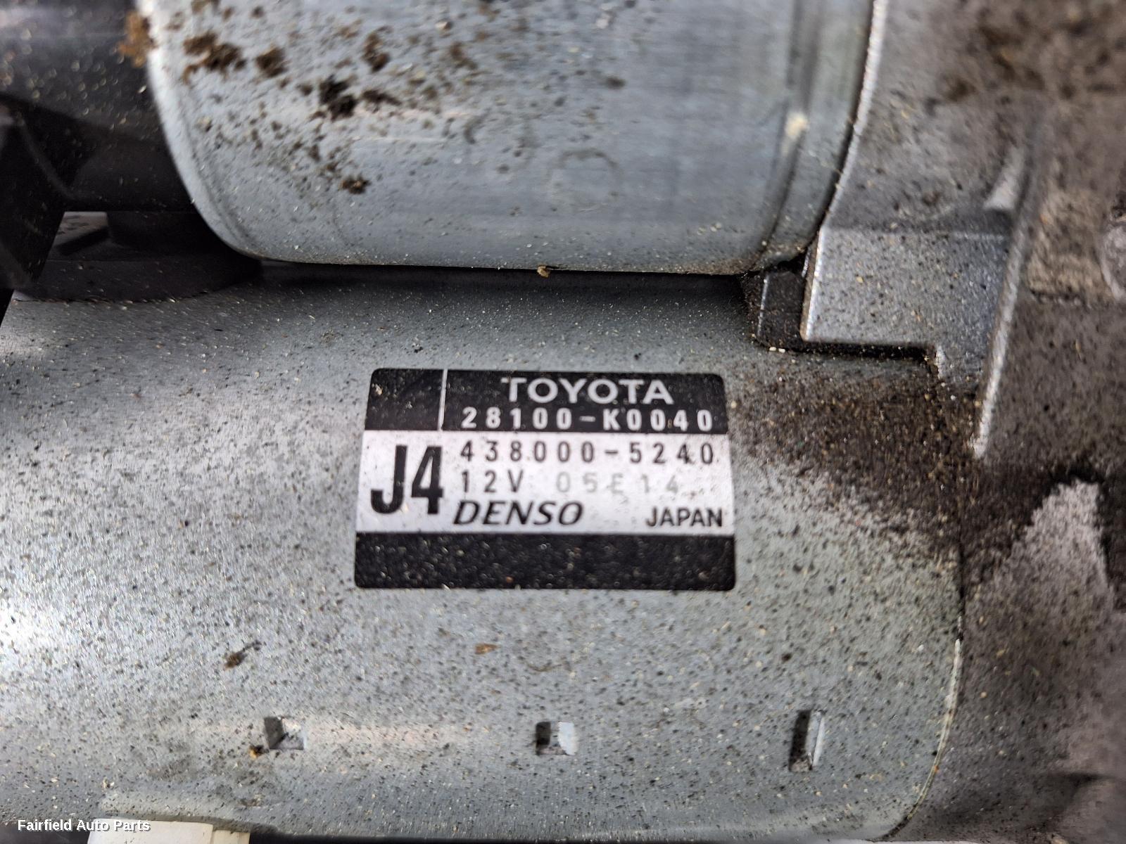 2020-2024 Toyota Yaris Starter
