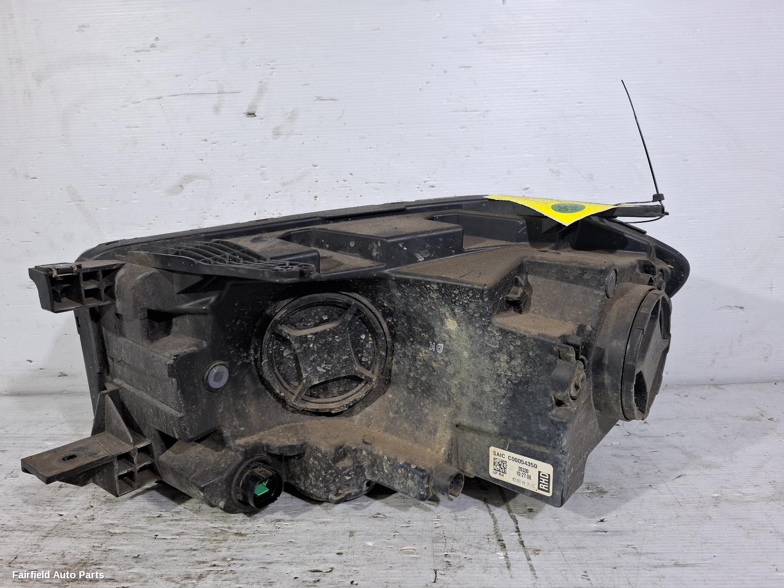 2017-2021 Ldv T60 Right Headlamp