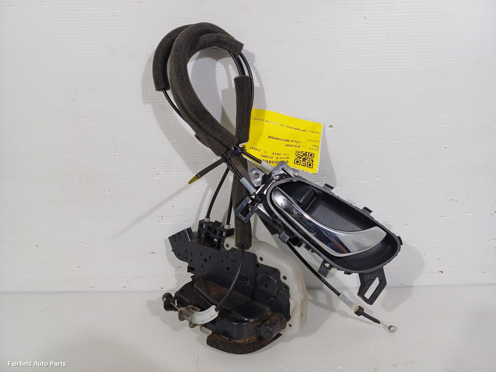 2012-2017 Nissan Pulsar Door Boot Gate Lock