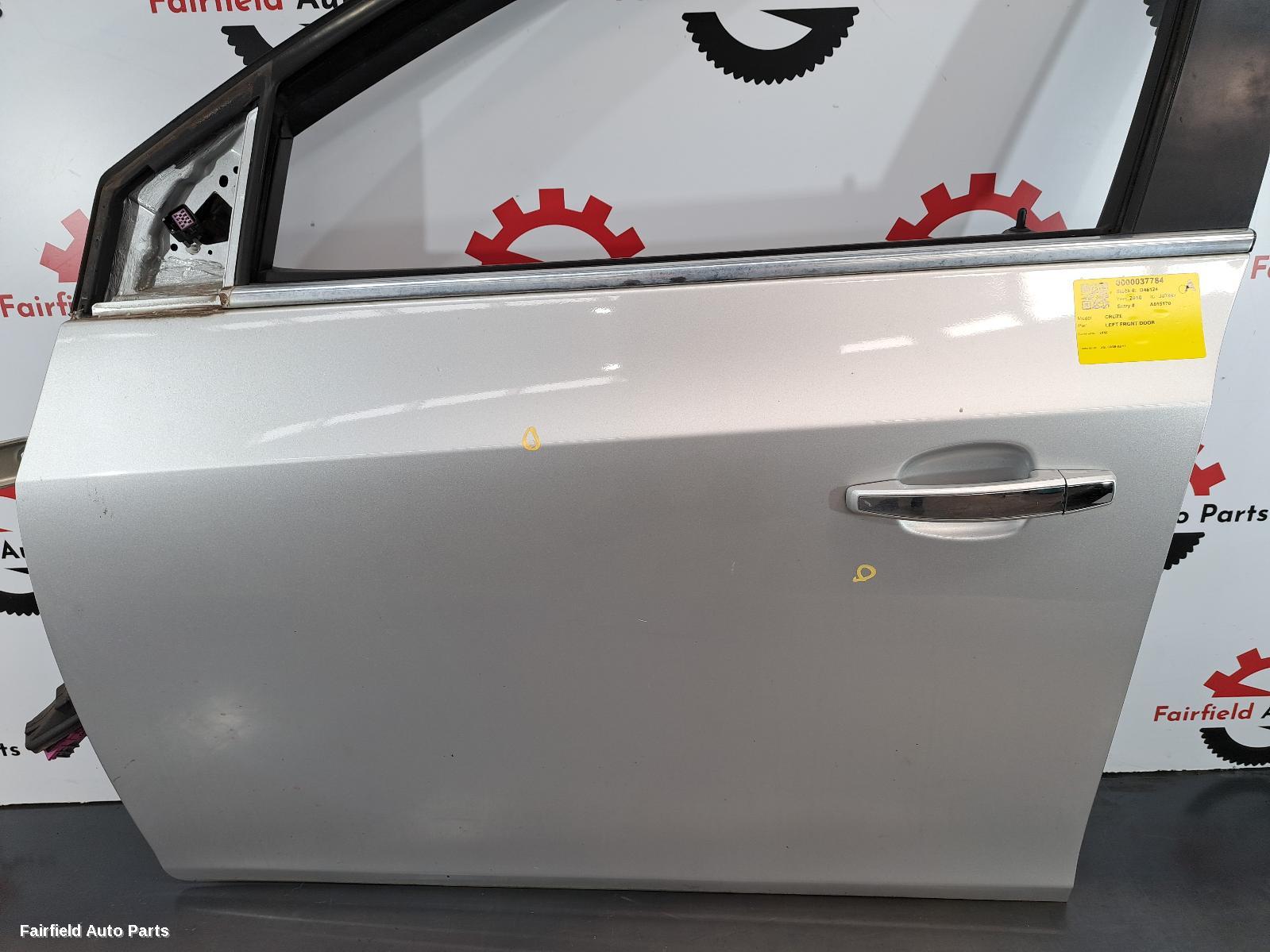 2010 Holden Cruze Left Front Door