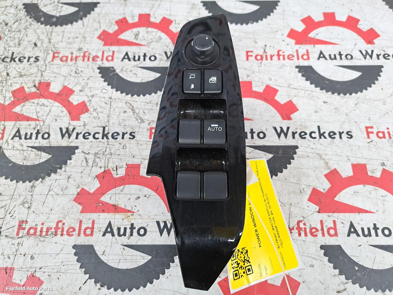 2016-2019 Mazda 3 Pwr Dr Wind Switch