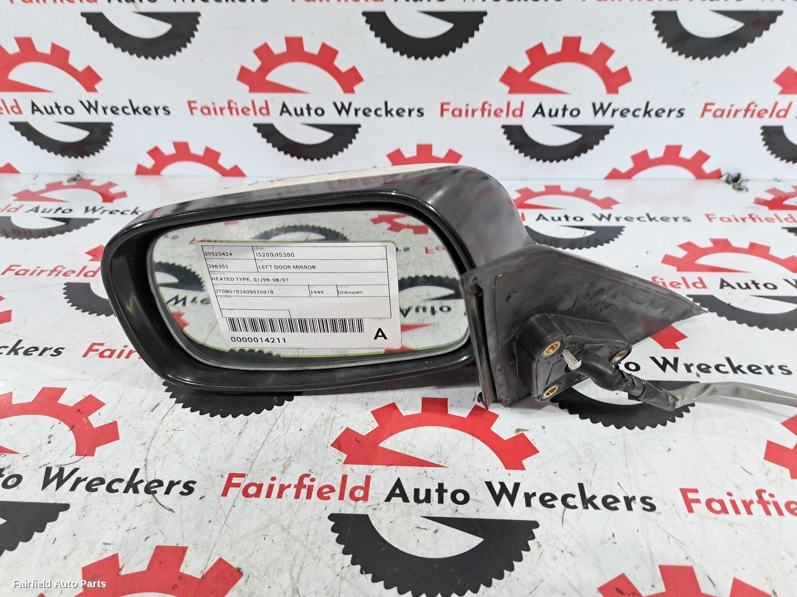 1999 Lexus Is200/is300 Left Door Mirror