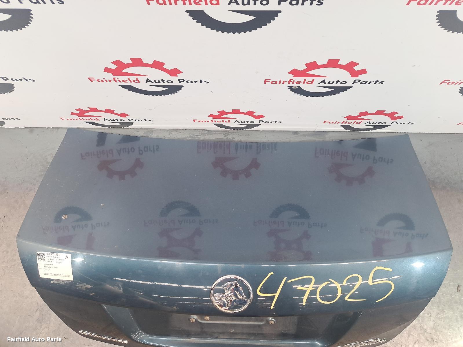 2008 Holden Commodore Bootlid Tailgate