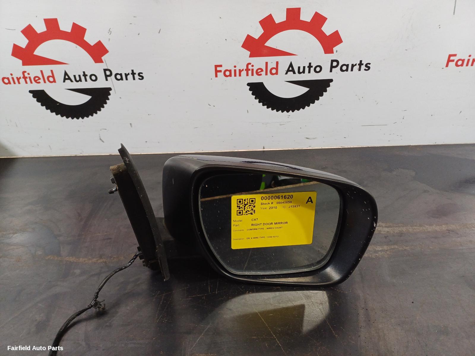 2006-2012 Mazda Cx7 Right Door Mirror