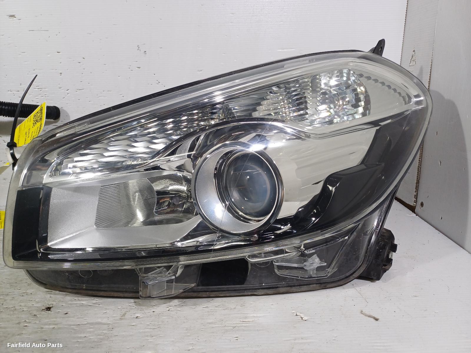 2010-2014 Nissan Dualis Left Headlamp