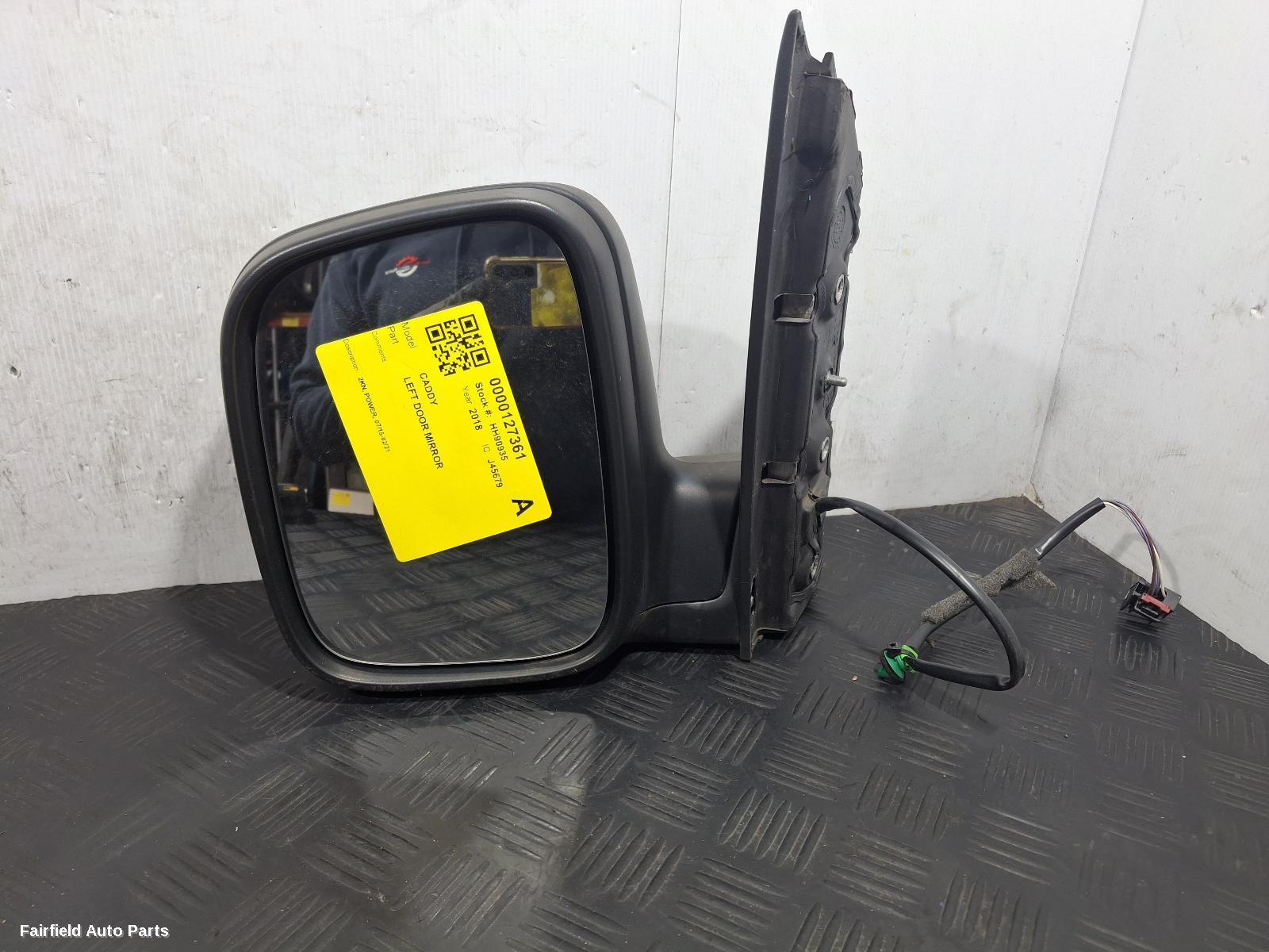 2015-2021 Volkswagen Caddy Left Door Mirror
