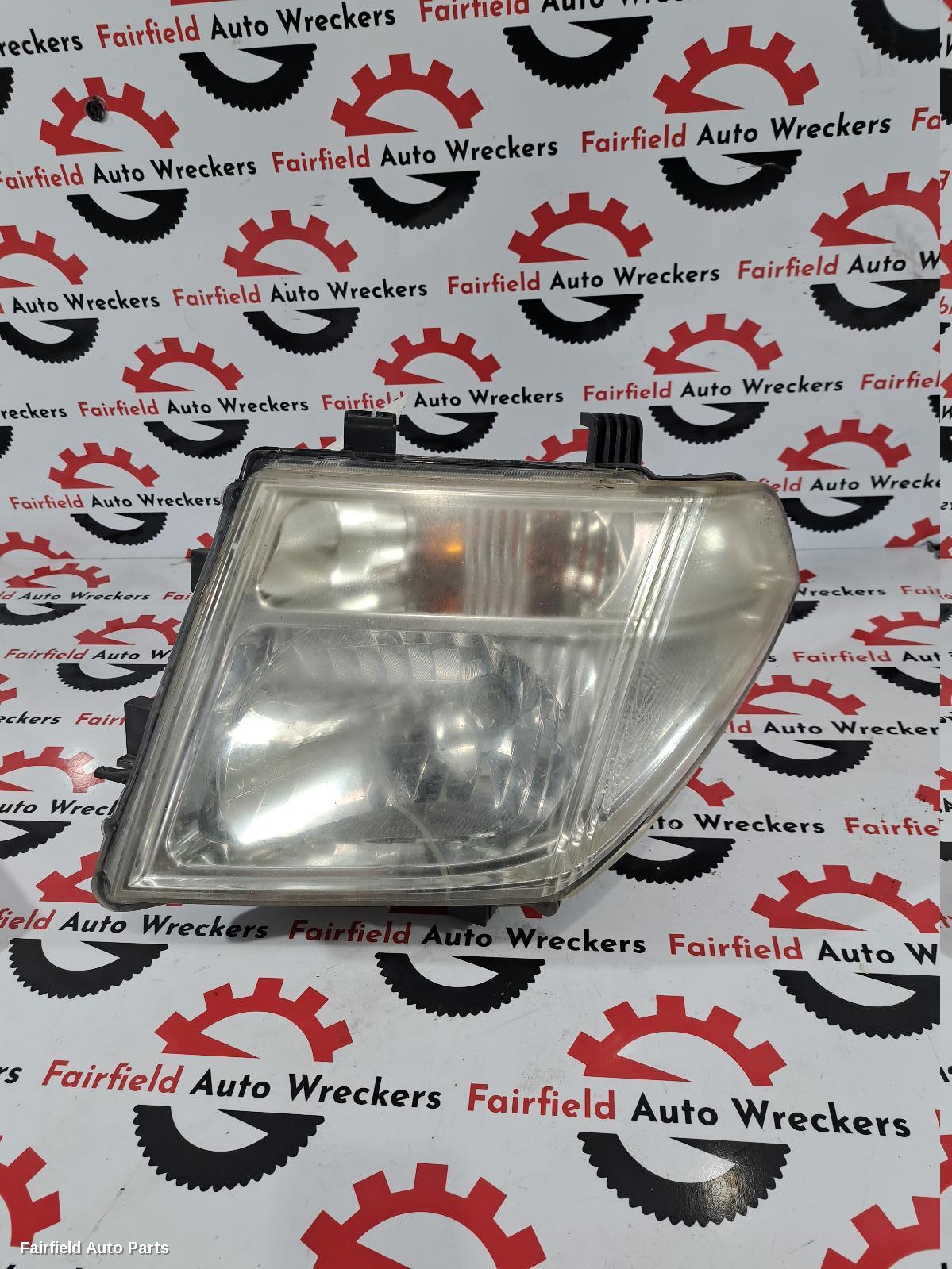 2009 Nissan Navara Left Headlamp