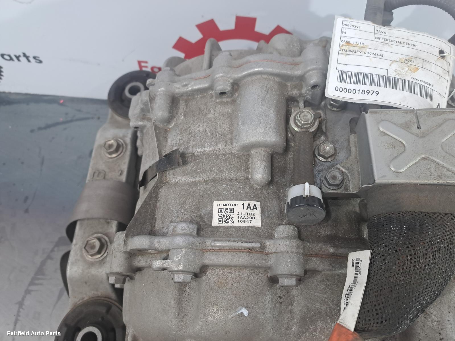 2018-2025 Toyota Rav4 Differential Centre