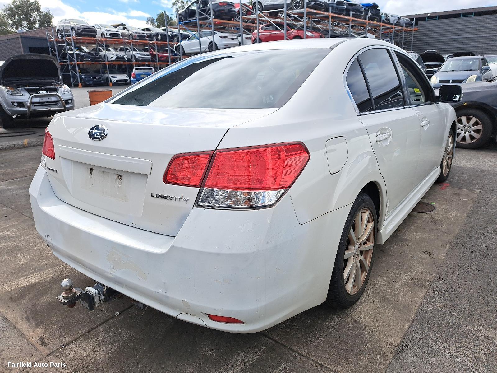 2010 Subaru Liberty Sunvisor