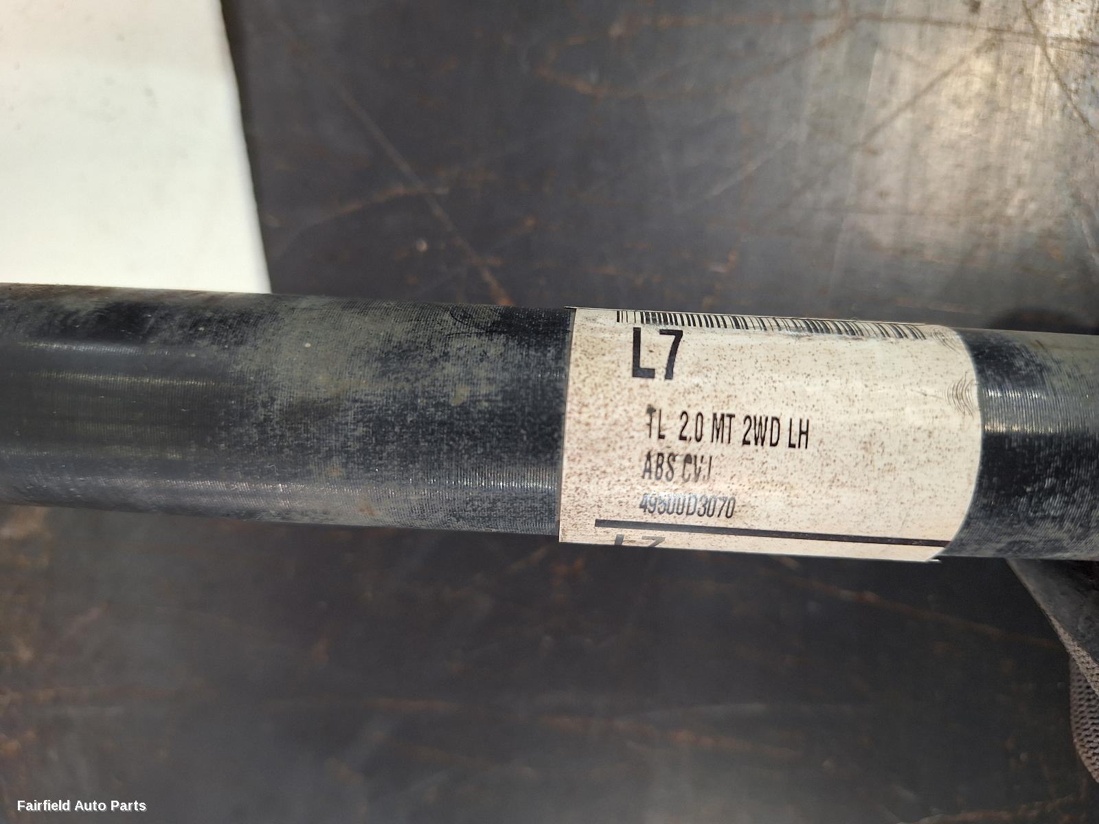 2015-2021 Hyundai Tucson Left Driveshaft