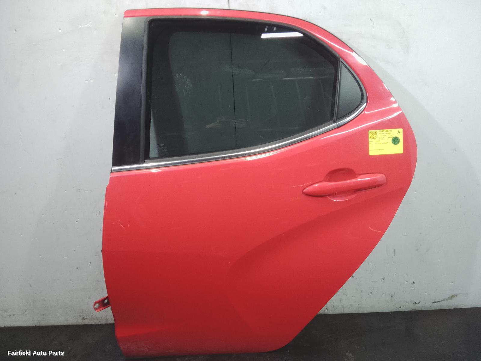 2020-2026 Toyota Yaris Left Rear Door Sliding