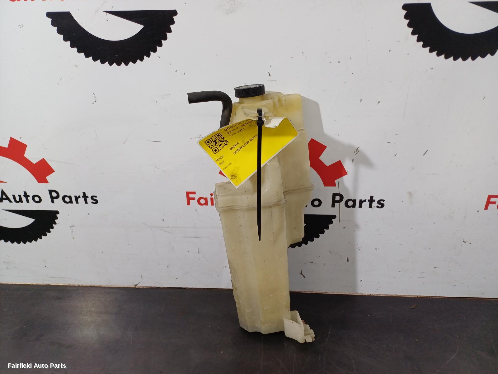 2011 Nissan Micra Overflow Bottle