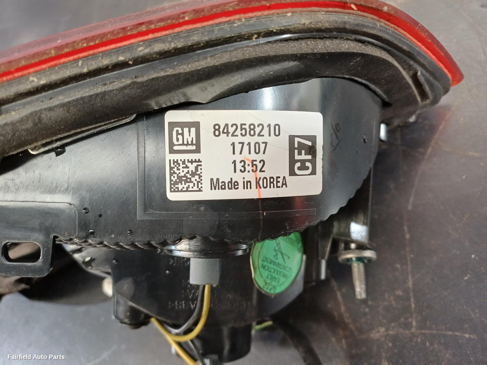 2017-2020 Holden Astra Rear Garnish
