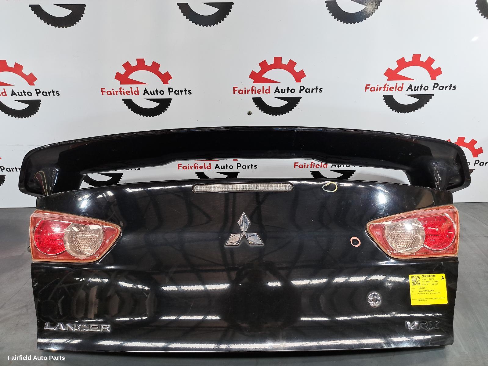 2007-2012 Mitsubishi Lancer Bootlid Tailgate