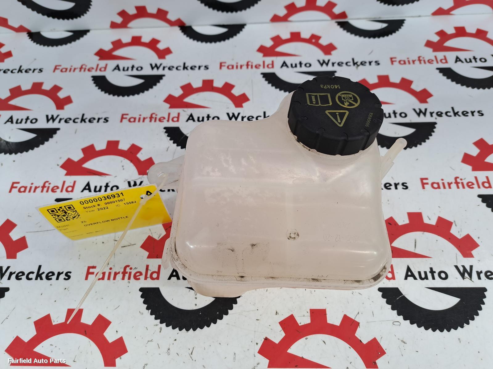 2017-2025 Mg Zs Overflow Bottle