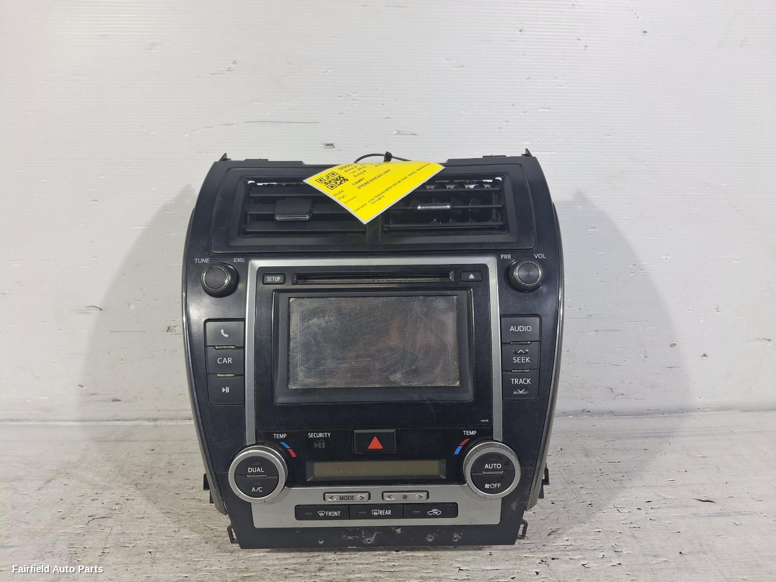 2011-2015 Toyota Camry Radio Cd Dvd Sat Tv