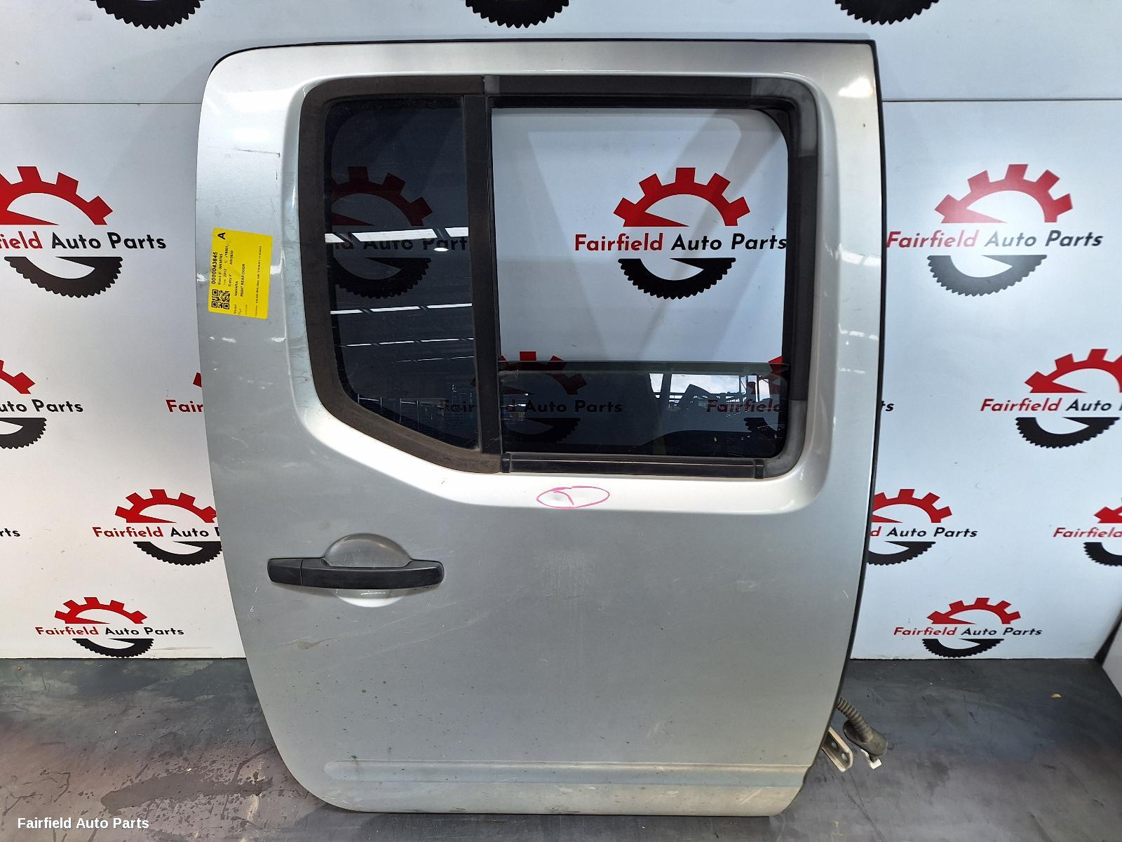 2010-2015 Nissan Navara Right Rear Door Sliding