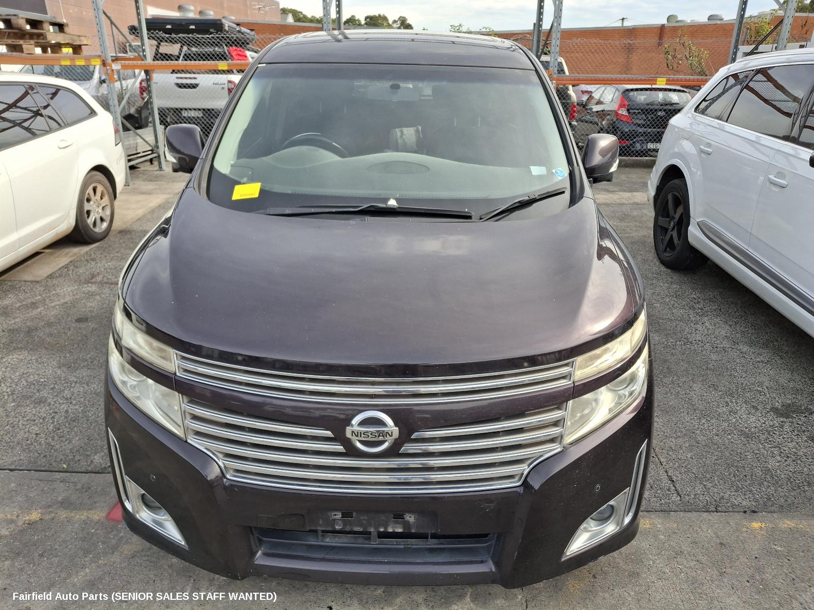 2011 Nissan Elgrand Left Taillight