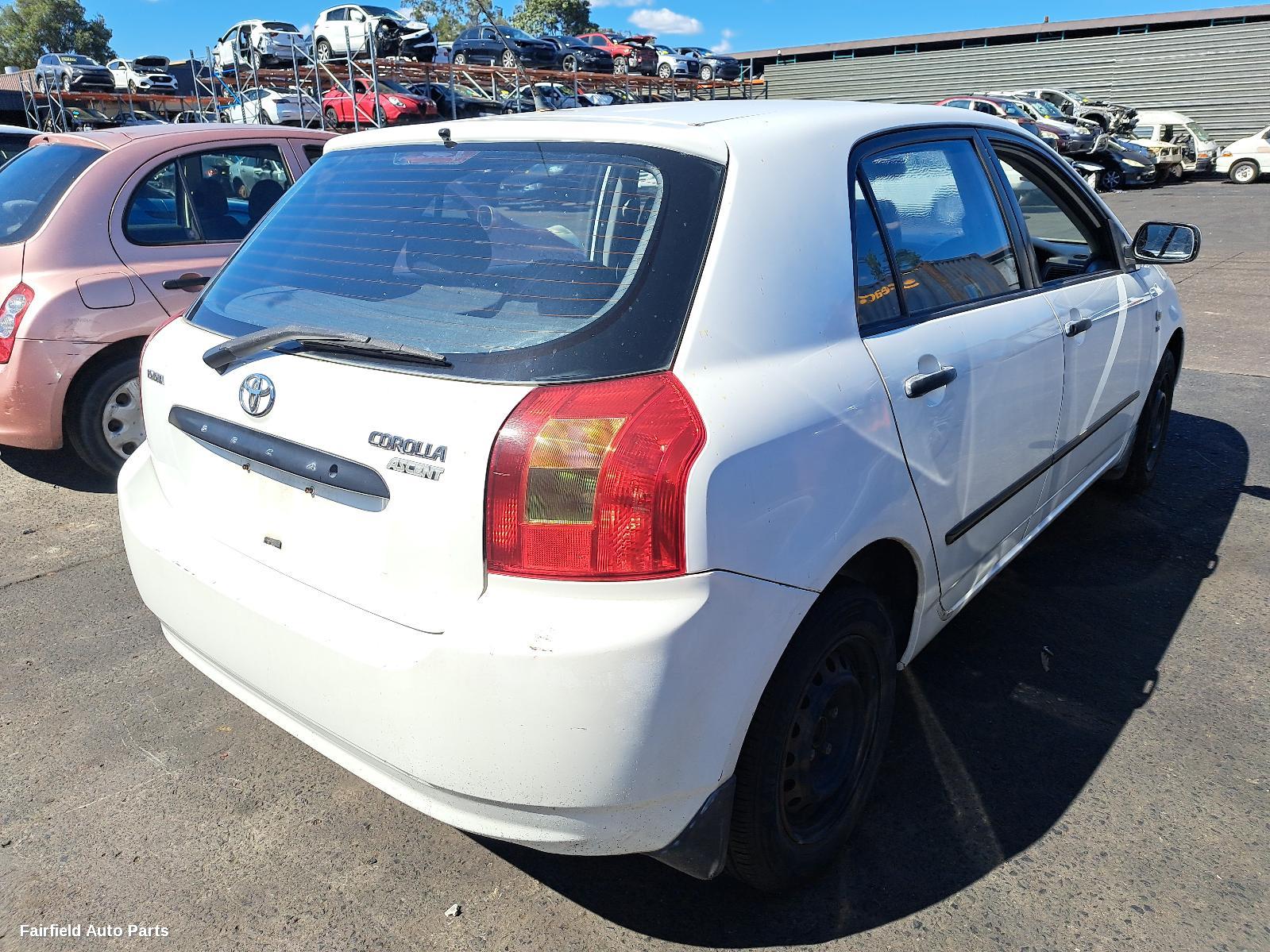 2002 Toyota Corolla Radiator
