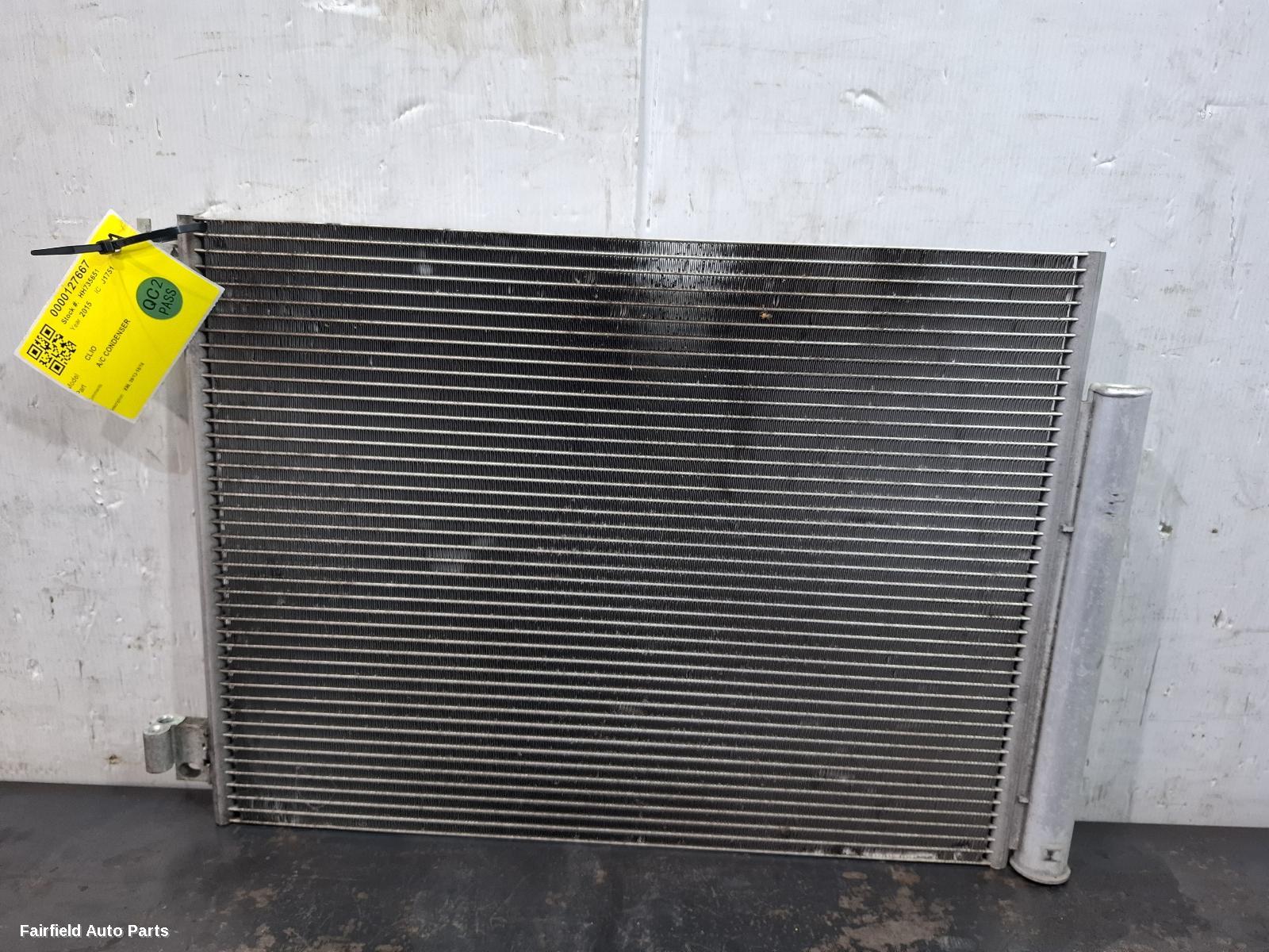 2013-2019 Renault Clio A C Condenser