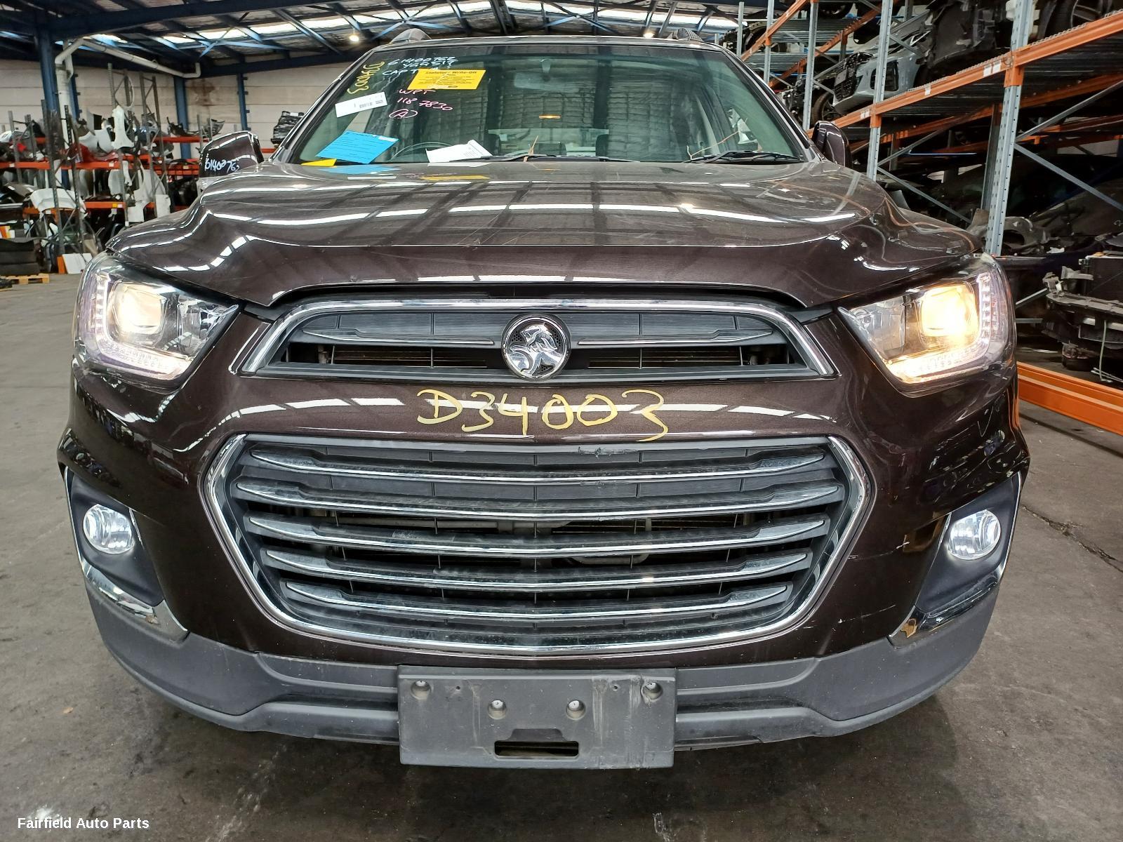 2016 Holden Captiva Alternator