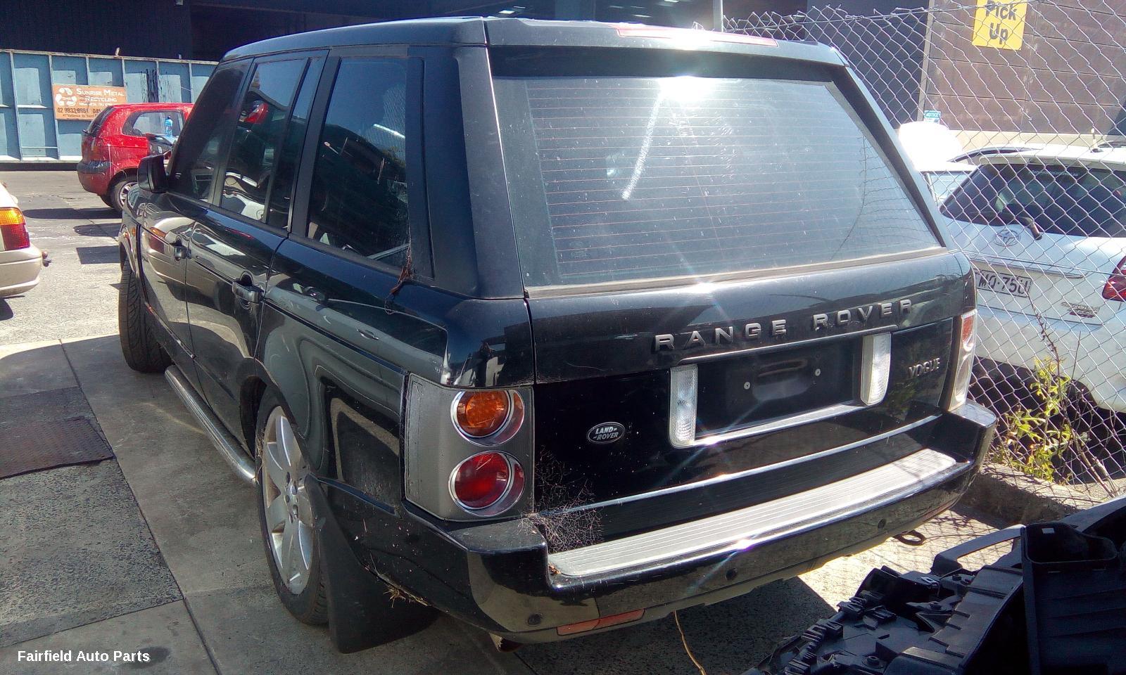 2003 Land Rover Rangerover Bootlid Tailgate