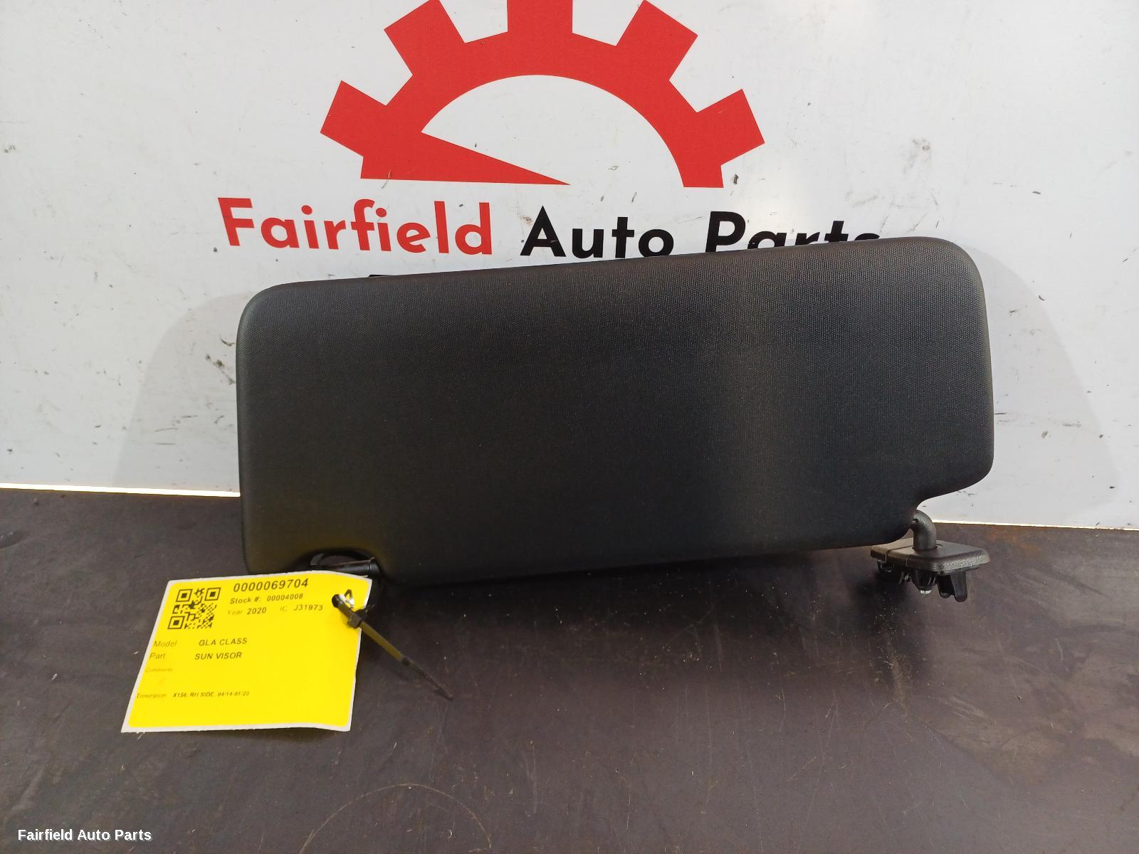 2014-2020 Mercedes Gla Class Sunvisor