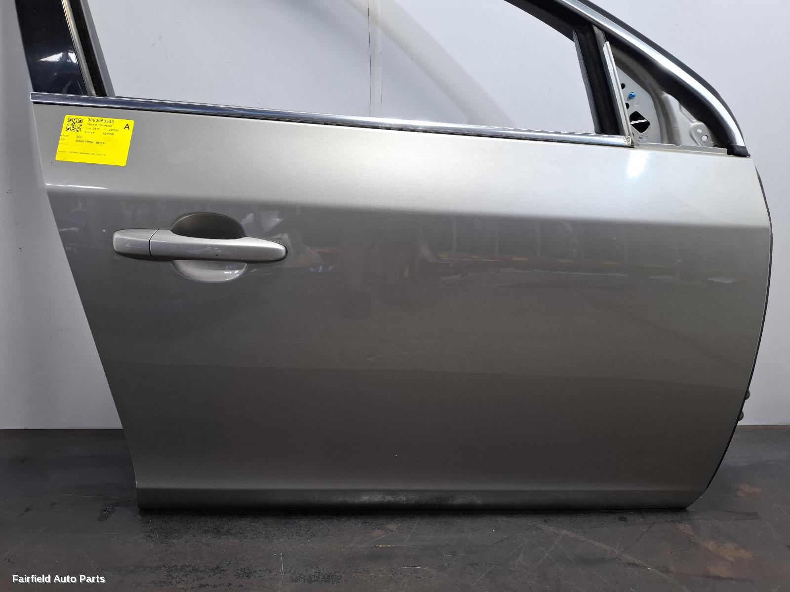 2010-2018 Volvo S60/v60 Right Front Door