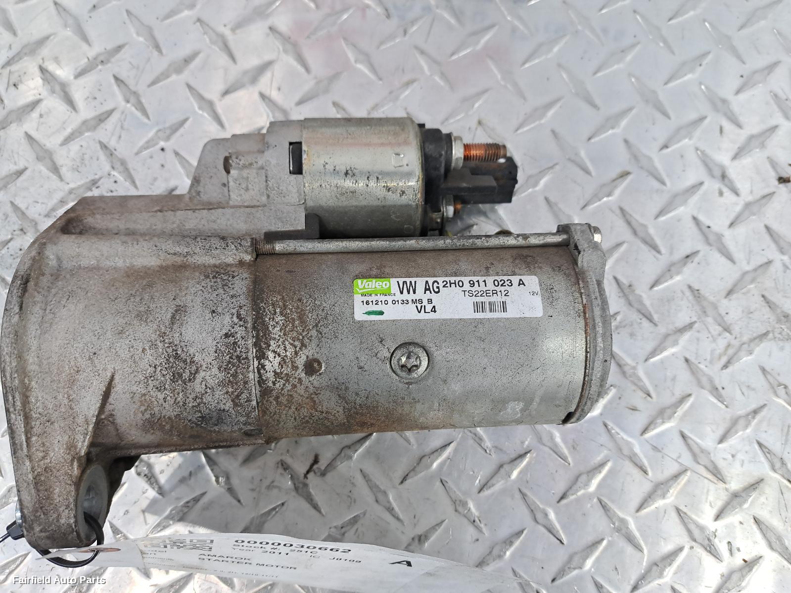 2010-2011 Volkswagen Amarok Starter