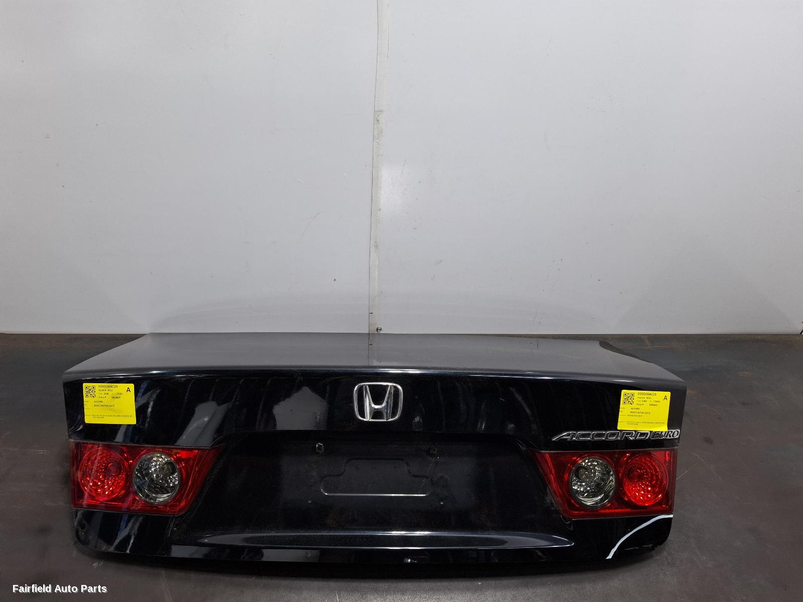 2008 Honda Accord Bootlid Tailgate