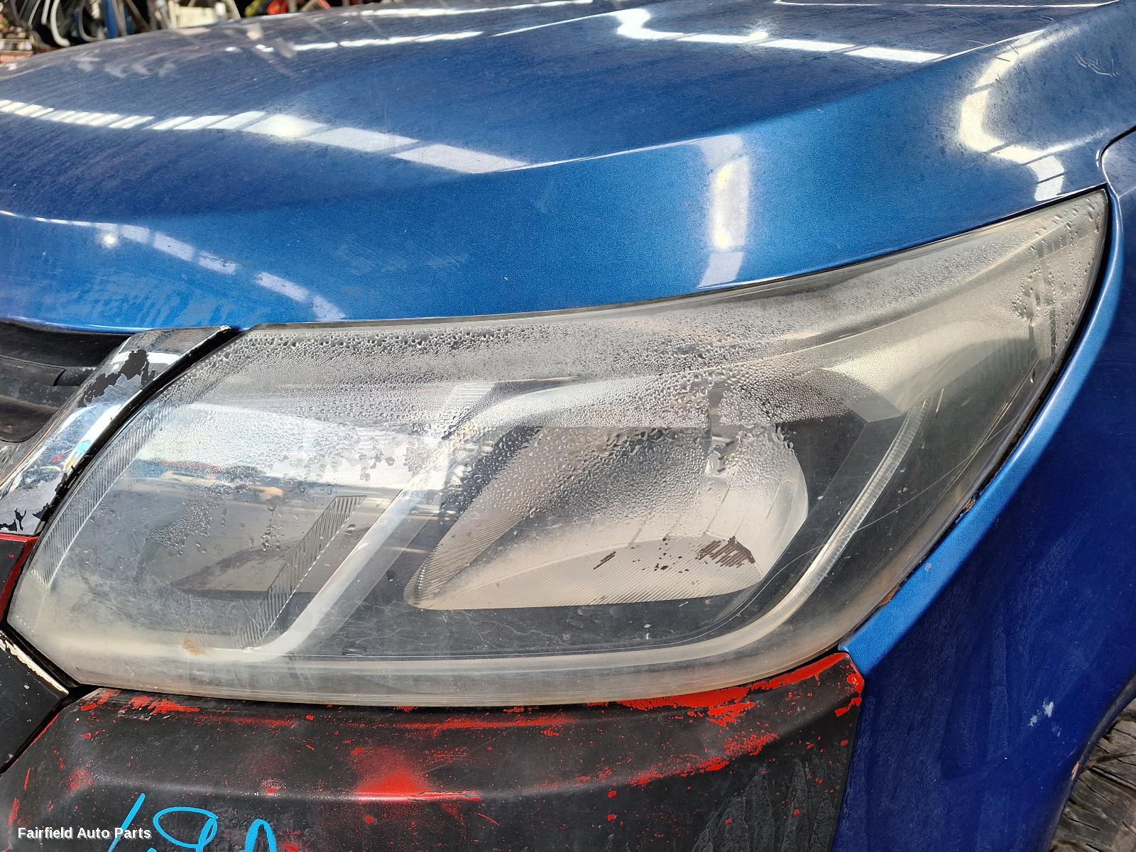 2017 Holden Colorado Right Rear Door Sliding