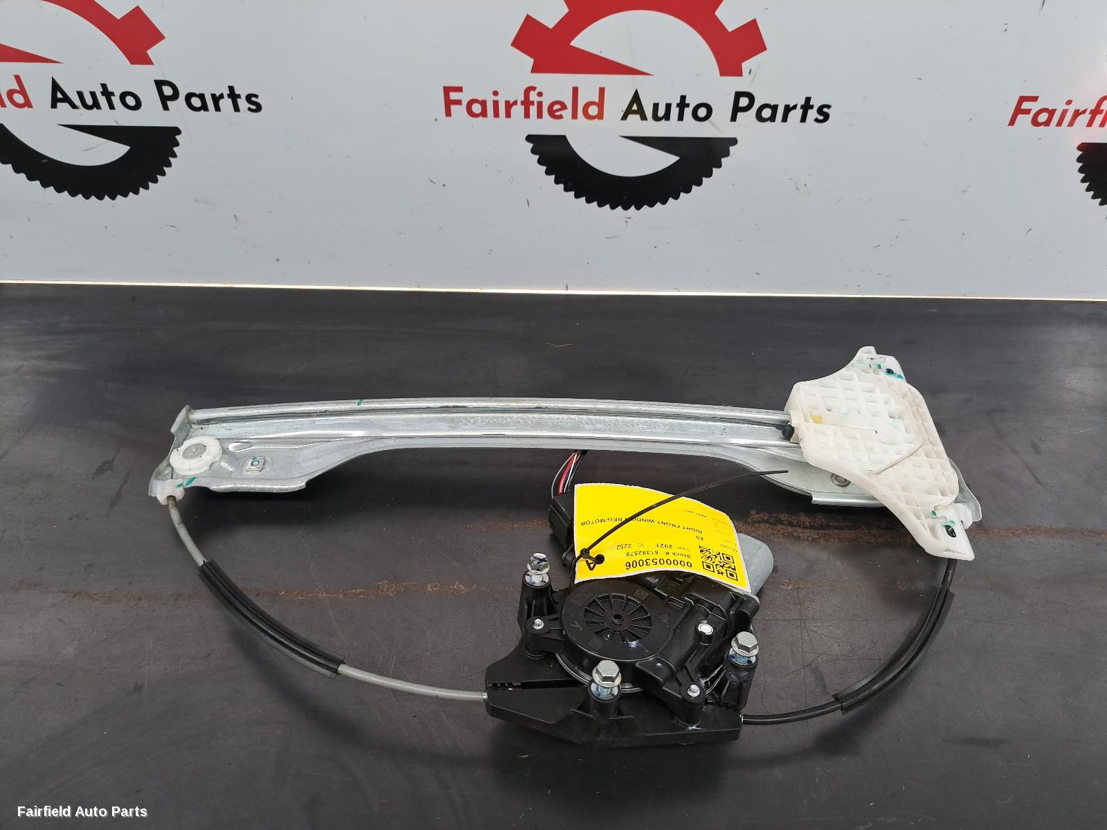 2017-2024 Mg Zs Right Front Window Reg Motor
