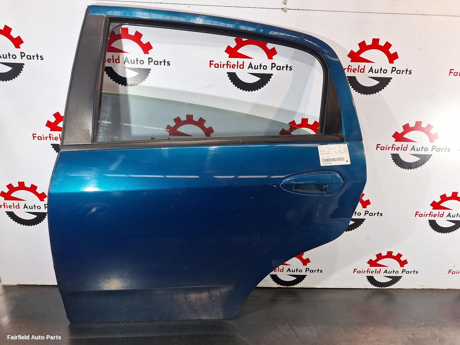 2013 Fiat Punto Left Rear Door Sliding