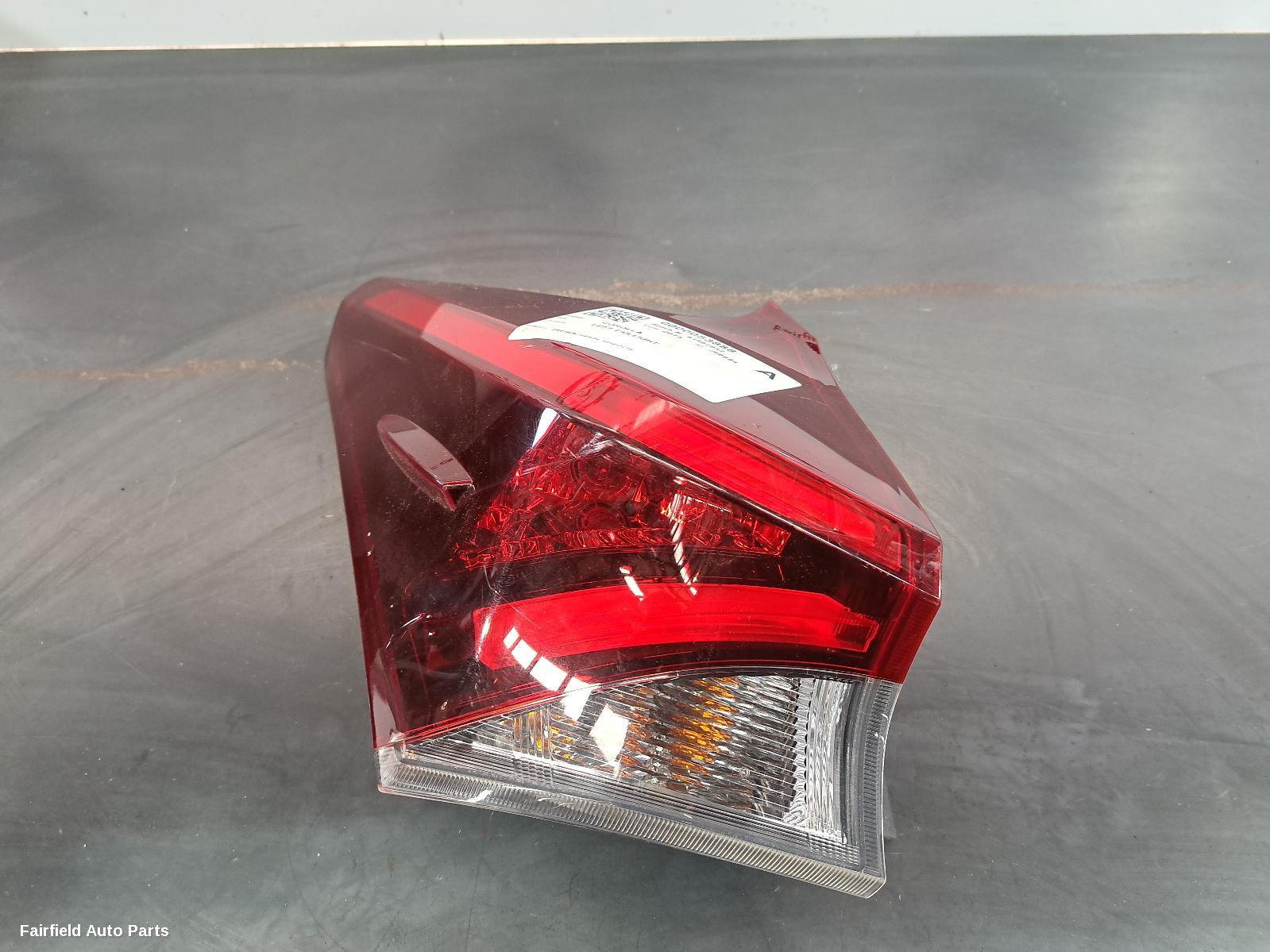 2015 Toyota Corolla Left Taillight